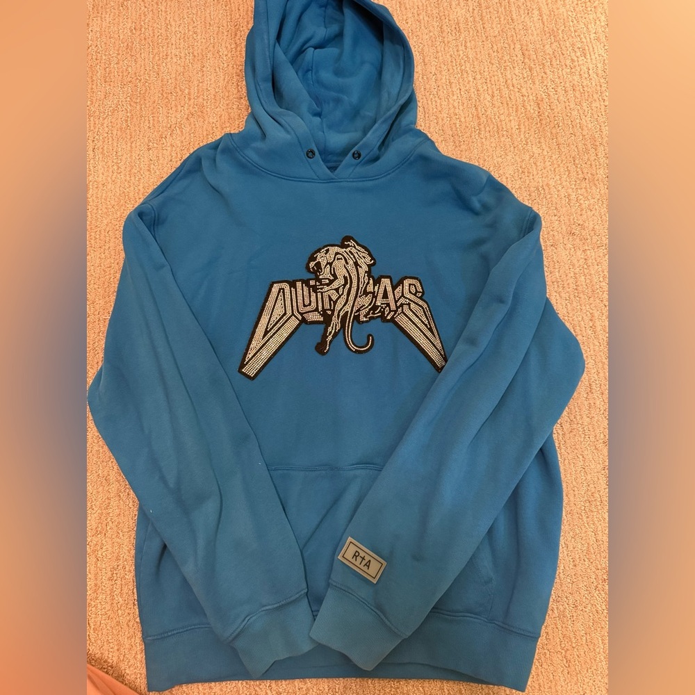 DUNDAS X RTA rhinestone hoodie- size small! NWOT- limited edition! - Picture 9 of 10
